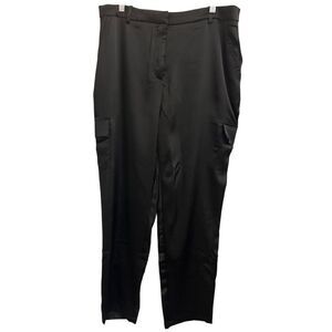 NWT Bailey 44 Satin Cargo Pants sz XL Revolve Night out Edgy Street Wear